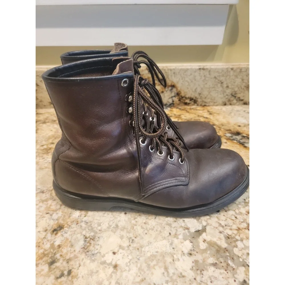 Vintage Red Wing Men's 2233 Supersole Brown Leather Work Boot Size 10.5 B USA